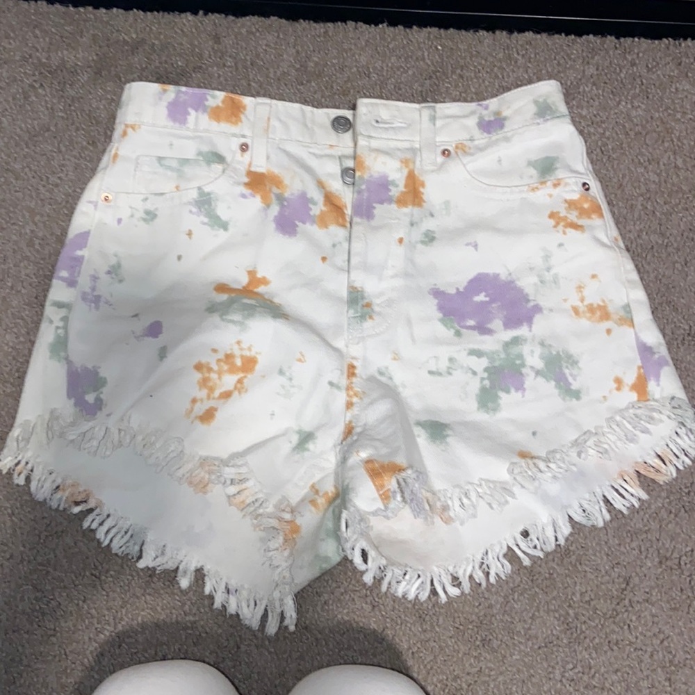 White shorts